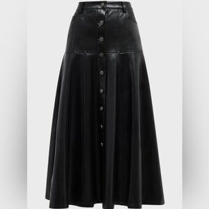 Cinq à Sept Vegan leather Veena skirt